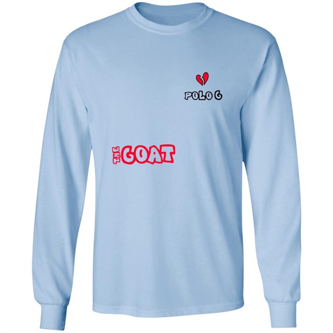 Capalot Apparel Polo G Light Blue The Goat Merch Hoodie Capalot Apparel Polo G Light Blue The Goat Merch Hoodie