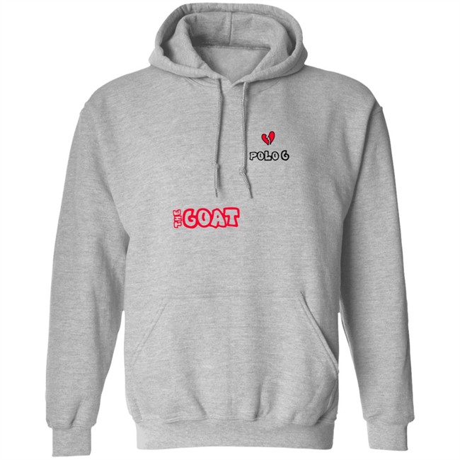 Capalot Apparel Polo G Light Blue The Goat Merch Hoodie Capalot Apparel Polo G Light Blue The Goat Merch Hoodie