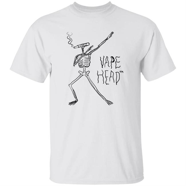 Jenn Woodall Working On Space Trash Vape Head Shirt