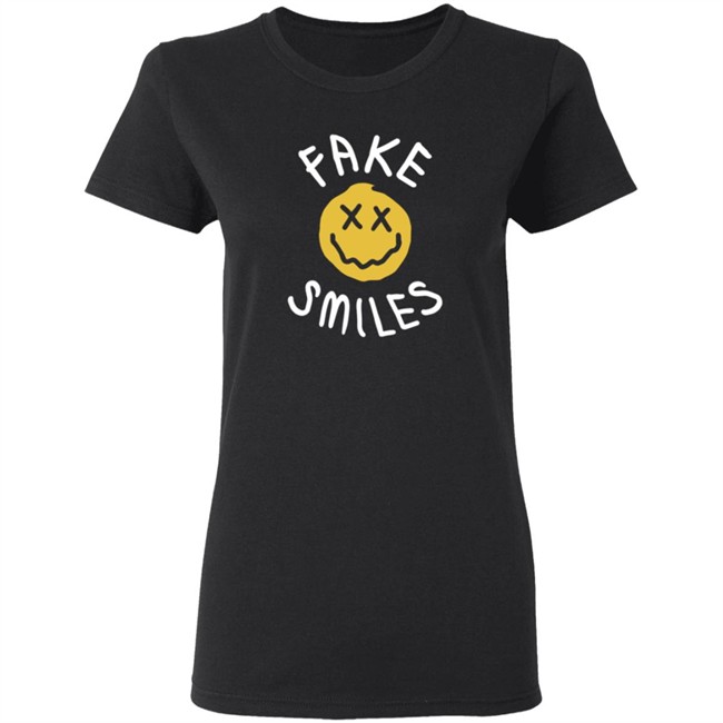 Phora Merch Fake Smiles Face Tee Phora Merch Fake Smiles Face Tee