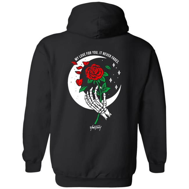 Phora Merch Love Never Fades Tee Phora Merch Love Never Fades Tee