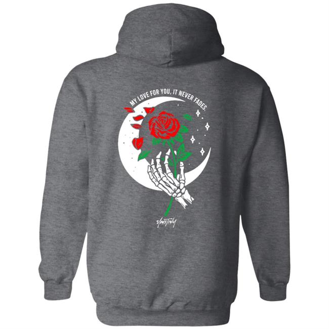 Phora Merch Love Never Fades Tee Phora Merch Love Never Fades Tee