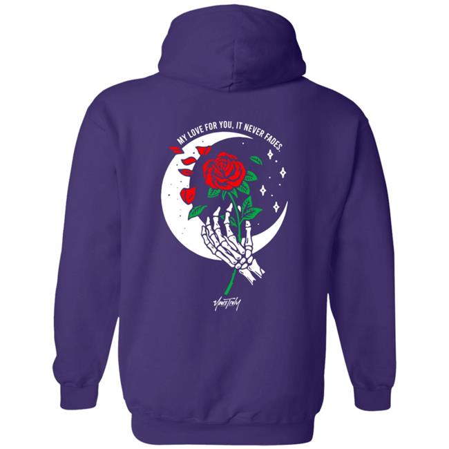 Phora Merch Love Never Fades Tee Phora Merch Love Never Fades Tee