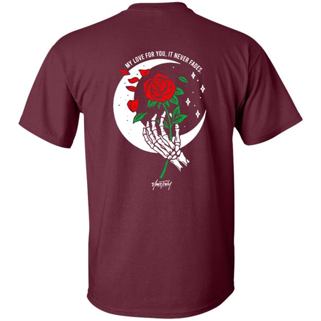 Phora Merch Love Never Fades Tee Phora Merch Love Never Fades Tee