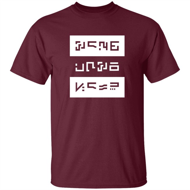 G Jones Merch Glyphs Black T Shirt G Jones Merch Glyphs Black T Shirt