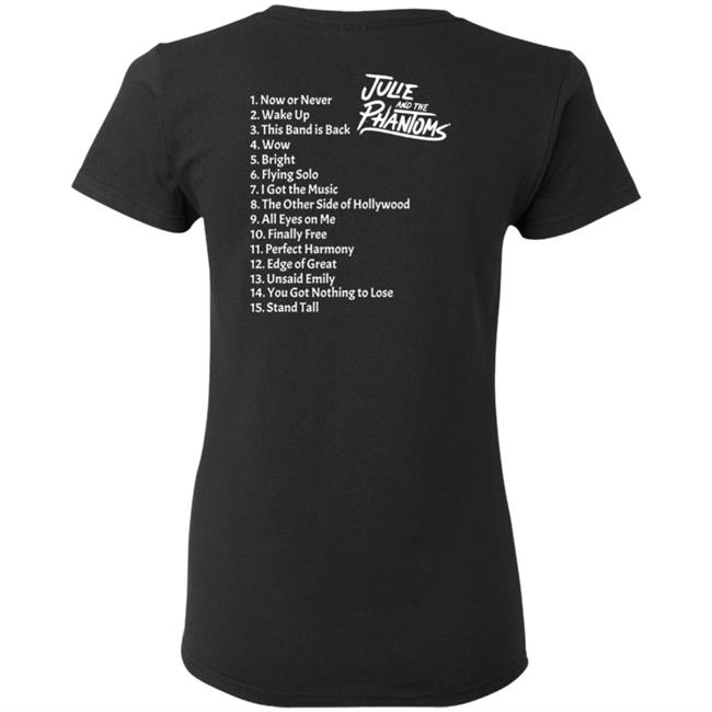 Bon Fire Merch Julie And The Phantoms Black Pullover Hoodie Bon Fire Merch Julie And The Phantoms Black Pullover Hoodie