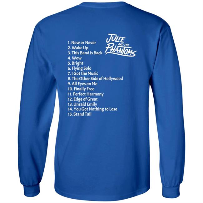 Bon Fire Merch Julie And The Phantoms Black Pullover Hoodie Bon Fire Merch Julie And The Phantoms Black Pullover Hoodie