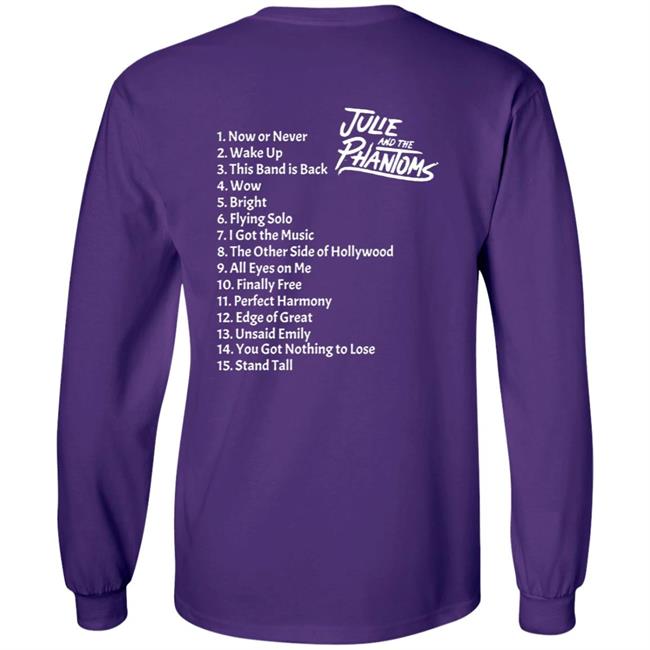 Bon Fire Merch Julie And The Phantoms Black Pullover Hoodie Bon Fire Merch Julie And The Phantoms Black Pullover Hoodie
