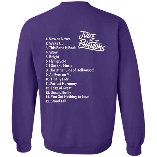 Bon Fire Merch Julie And The Phantoms Black Pullover Hoodie Bon Fire Merch Julie And The Phantoms Black Pullover Hoodie