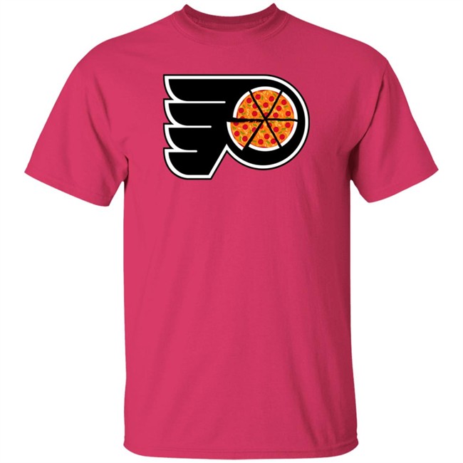Philadelphia Flyers Pizza Shirt Philadelphia Flyers Pizza Shirt
