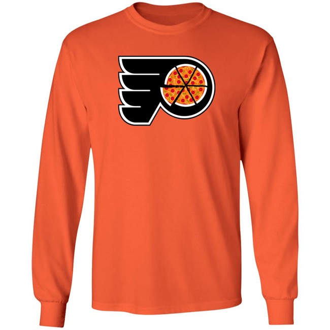 Philadelphia Flyers Pizza Shirt Philadelphia Flyers Pizza Shirt