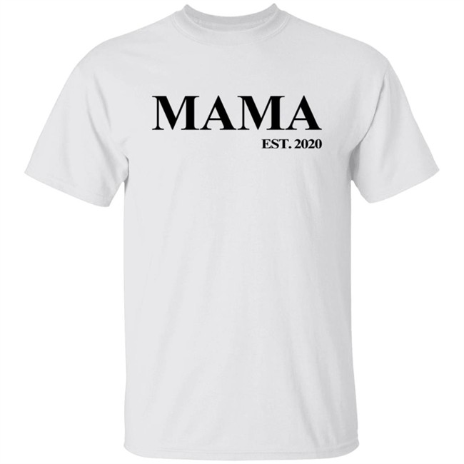 Maternity Mama Est 2020 T Shirt Tracey Jewel