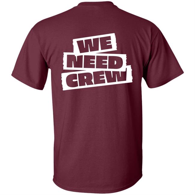 5Sos Merch We Need Crew Tee 5Sos Merch We Need Crew Tee