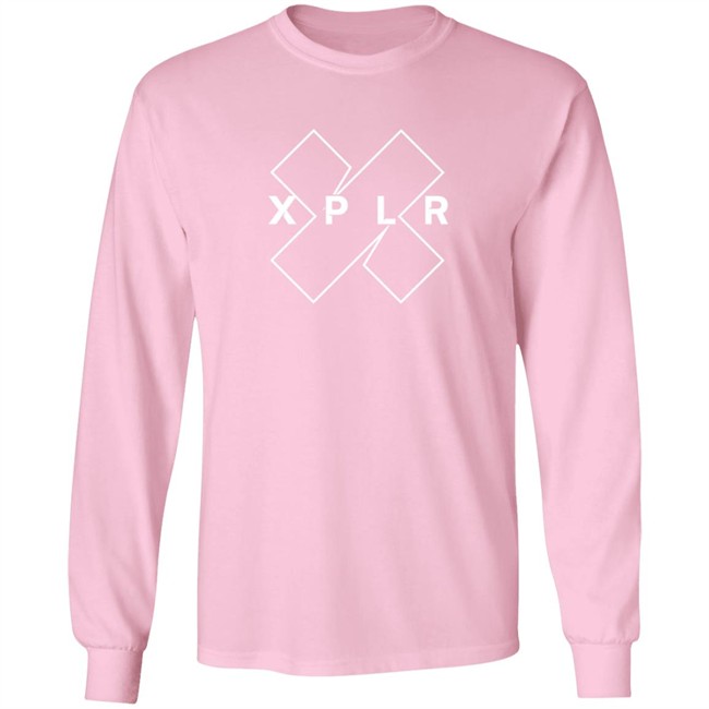 Xplr Merch X P L R Light Pink Shirt Xplr Merch X P L R Light Pink Shirt