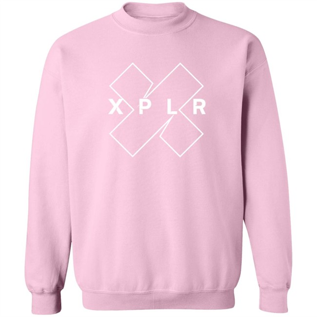 Xplr Merch X P L R Light Pink Shirt Xplr Merch X P L R Light Pink Shirt