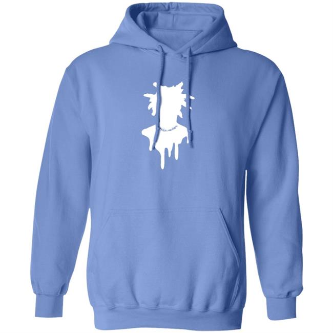 Robby Anderson 11 Merch Blue Signature Drip Logo Hoodie
