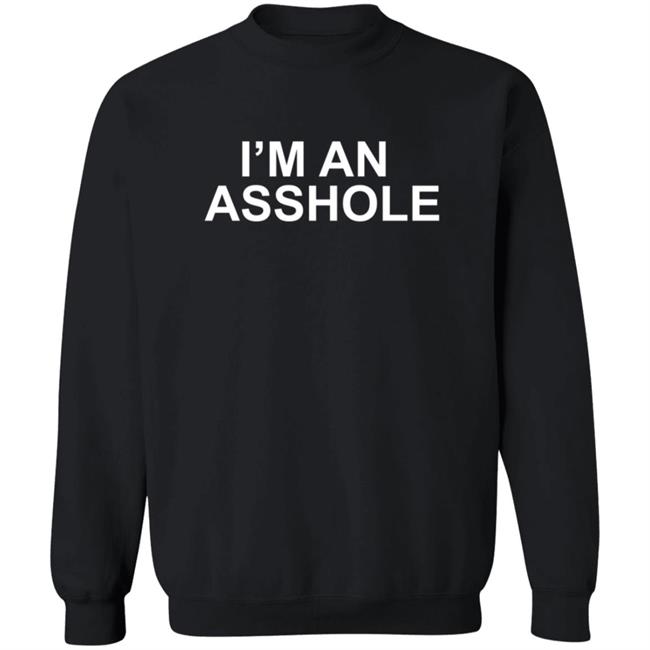 I'm An Asshole T Shirt MusicScarf I'm An Asshole T Shirt MusicScarf