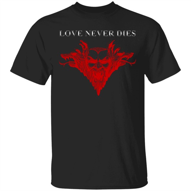 Love Never Dies Dracula Logo T Shirt Vintage 1992's Dracula Shirt Love Never Dies Bram Stoker's movie