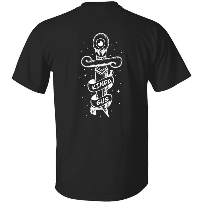 Jacksepticeye Merch Kinda Sus Tee Jacksepticeye Merch Kinda Sus Tee