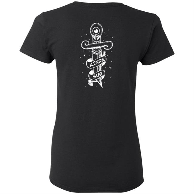 Jacksepticeye Merch Kinda Sus Tee Jacksepticeye Merch Kinda Sus Tee
