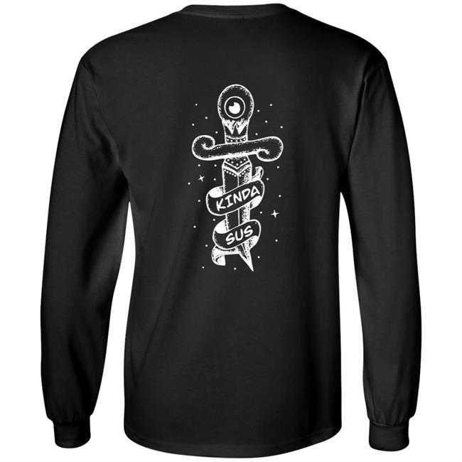 Jacksepticeye Merch Kinda Sus Tee Jacksepticeye Merch Kinda Sus Tee