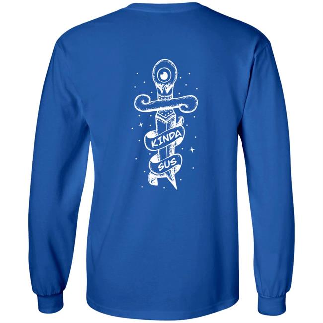 Jacksepticeye Merch Kinda Sus Tee Jacksepticeye Merch Kinda Sus Tee