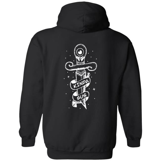 Jacksepticeye Merch Kinda Sus Tee Jacksepticeye Merch Kinda Sus Tee