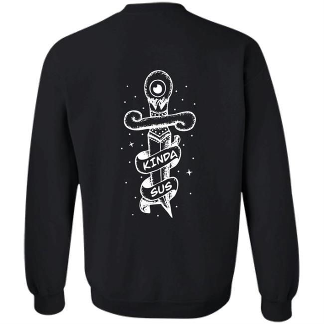 Jacksepticeye Merch Kinda Sus Tee Jacksepticeye Merch Kinda Sus Tee