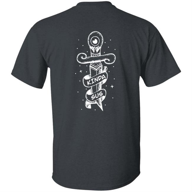 Jacksepticeye Merch Kinda Sus Tee Jacksepticeye Merch Kinda Sus Tee