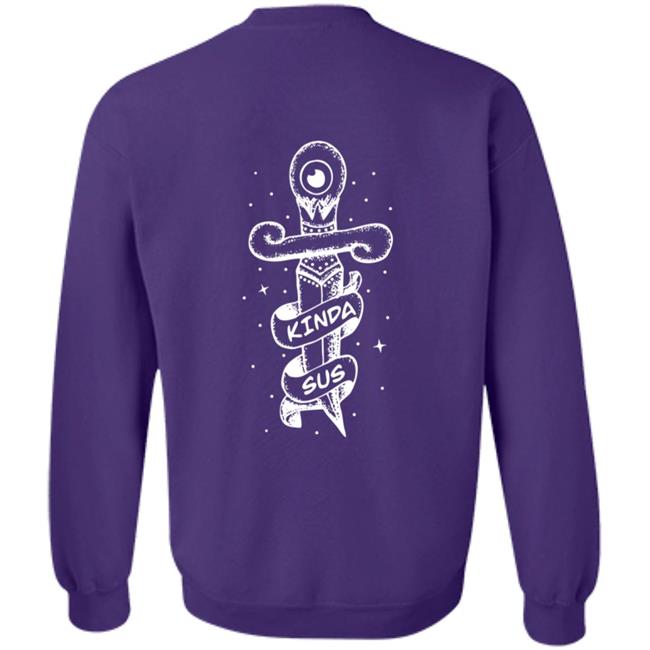 Jacksepticeye Merch Kinda Sus Tee Jacksepticeye Merch Kinda Sus Tee