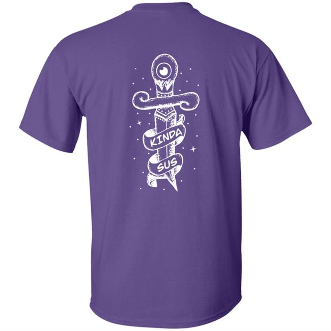 Jacksepticeye Merch Kinda Sus Tee Jacksepticeye Merch Kinda Sus Tee