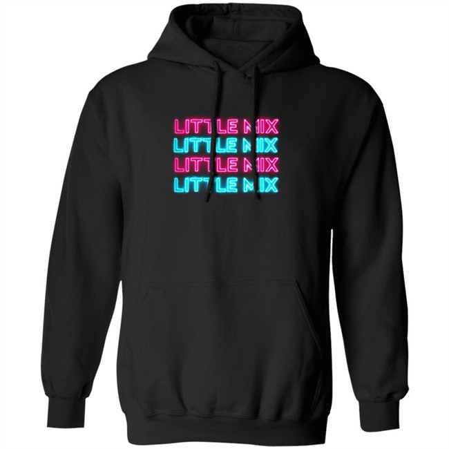 Little Mix Merch Neon Logo Limited Hoodie