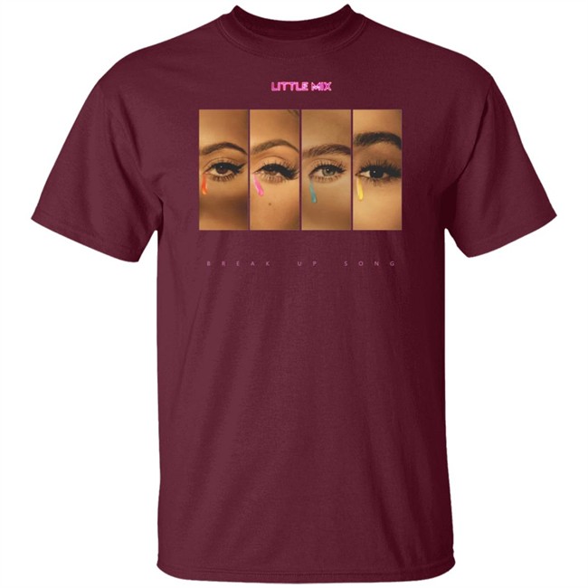 Little Mix Merch Break Up Song Single Shirt Little Mix Merch Break Up Song Single Shirt