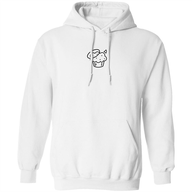 Bad Boy Halo Merch Million Muffins Black Text Hoodie