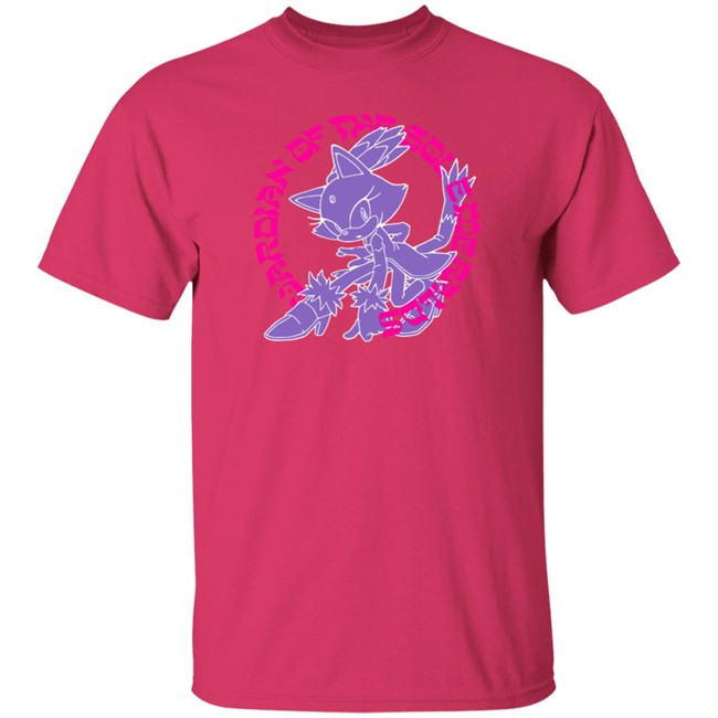 Blaze The Cat Guardian Of The Sol Emeralds Yellow Tee Blaze The Cat Guardian Of The Sol Emeralds Yellow Tee
