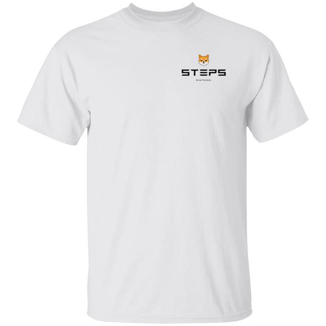 Ask The Doctor Merch Store STEPS Shiba Inu Heavyweight Shirt