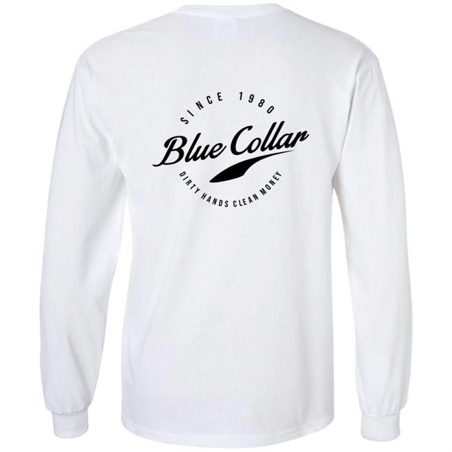 Acal Clothing Merch Blue Collar T Shirt Acal Clothing Merch Blue Collar T Shirt