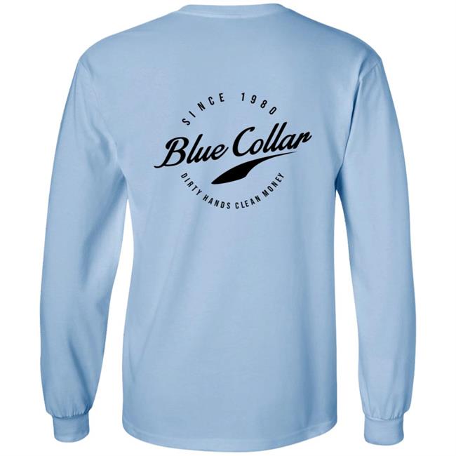 Acal Clothing Merch Blue Collar T Shirt Acal Clothing Merch Blue Collar T Shirt