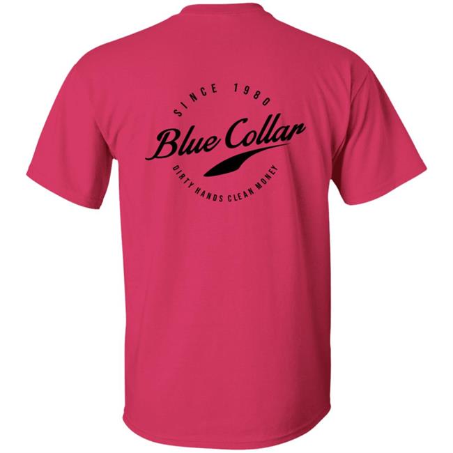 Acal Clothing Merch Blue Collar T Shirt Acal Clothing Merch Blue Collar T Shirt
