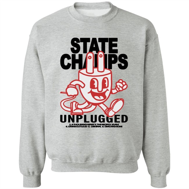 State Champs Merch Unplugged Tee State Champs Merch Unplugged Tee