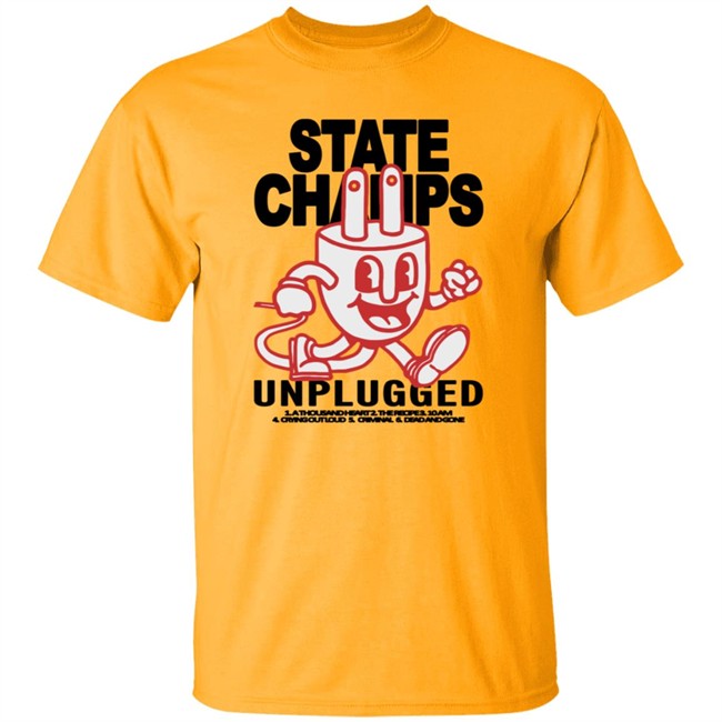 State Champs Merch Unplugged Tee State Champs Merch Unplugged Tee