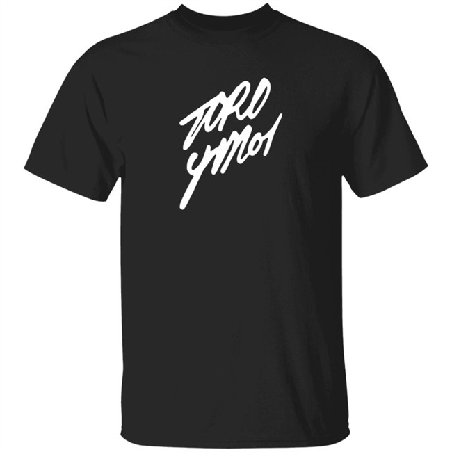 Toro Y Moi Merch Script T Shirt Toro Y Moi Merch Script T Shirt