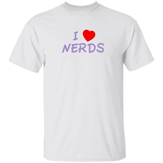I Heart Nerds T Shirt Chantel Jeffries