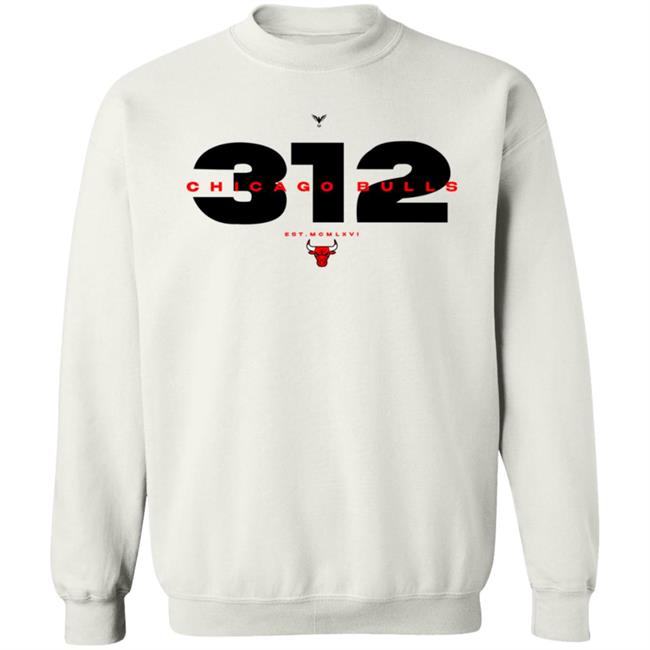 Chicago Bulls Merch 312 Chicago Bulls Est Mcmlxvi Go Aawol Sweatshirt