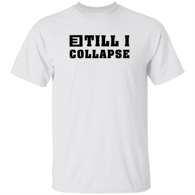 Eminem Merch Till I Collapse Sweatshirt Eminem Merch Till I Collapse Sweatshirt