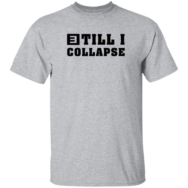 Eminem Merch Till I Collapse Sweatshirt Eminem Merch Till I Collapse Sweatshirt