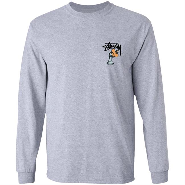 Stussy Merch Hidden Pawn Long Sleeve Tee Stussy Merch Hidden Pawn Long Sleeve Tee
