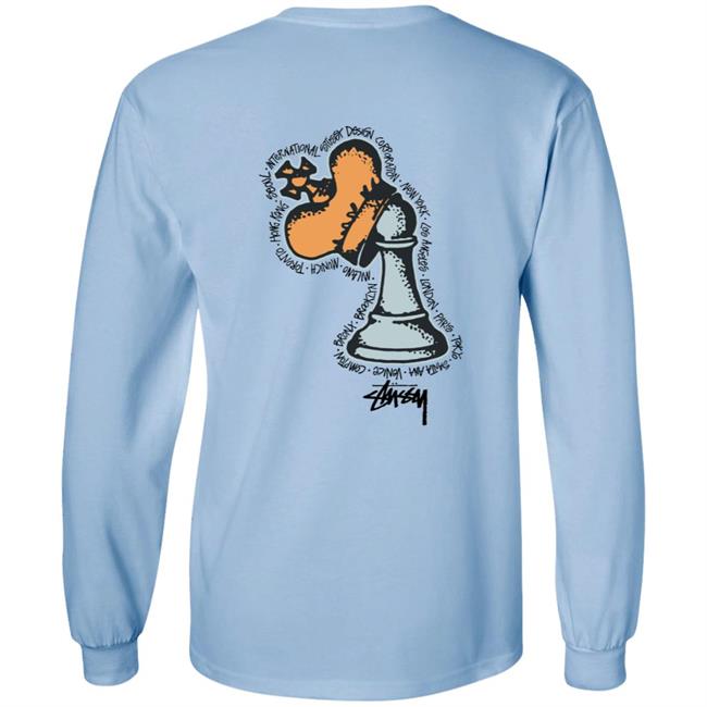 Stussy Merch Hidden Pawn Long Sleeve Tee Stussy Merch Hidden Pawn Long Sleeve Tee