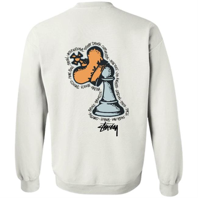 Stussy Merch Hidden Pawn Long Sleeve Tee Stussy Merch Hidden Pawn Long Sleeve Tee