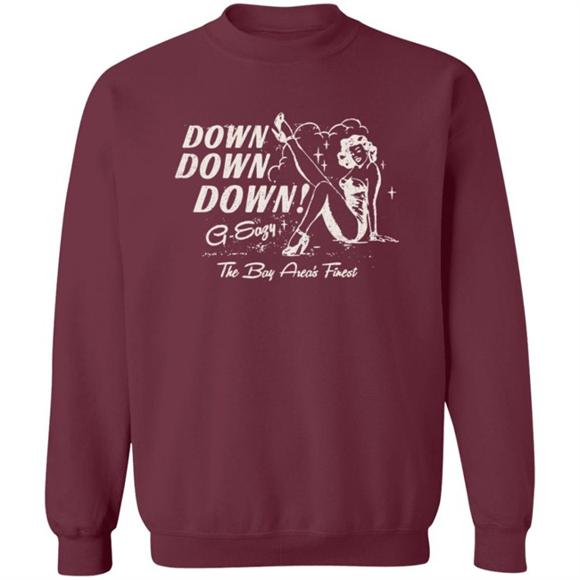 G Eazy Merch Down Tee G Eazy Merch Down Tee